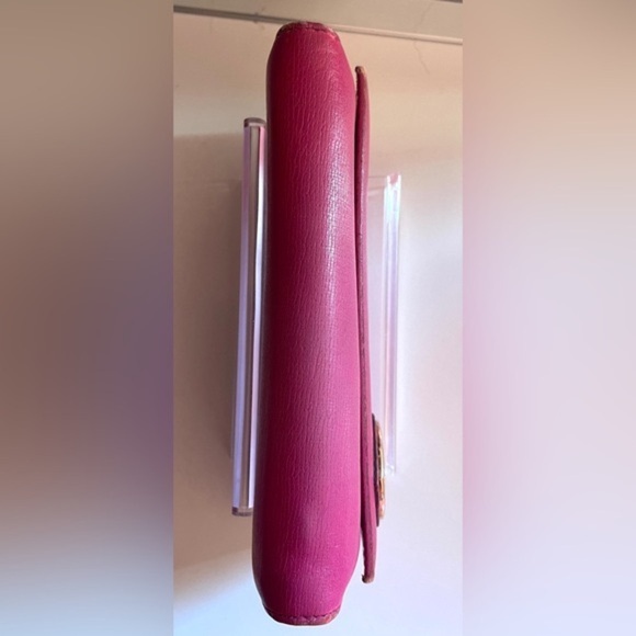 🩷 Gucci Heart Interlocking GG Long Continental Snap Wallet Pink Limited Edition - Picture 10 of 15